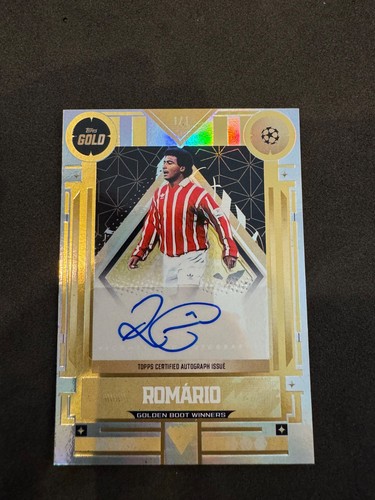 Romario auto 1 - of, topps