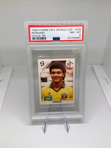 Romario 208 brasil - romario, panini