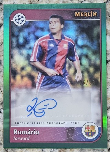 Romario 2024 topps merlin - romario, 2024-25