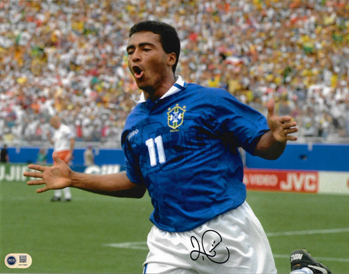 Romario signed brazil - romario,