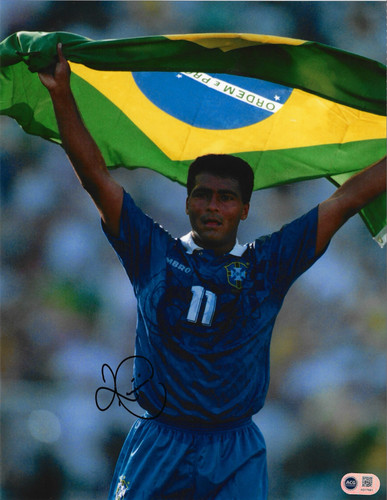 Romario signed brazil - romario, world
