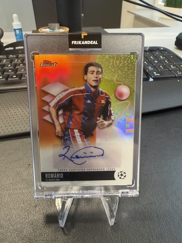 Romario auto topps finest - romario,