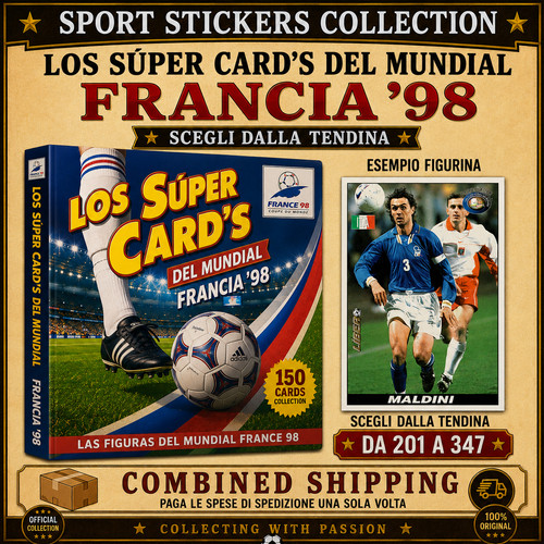 1998 los super - los, card's