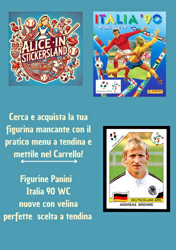 Panini calciatori italia - panini, 90