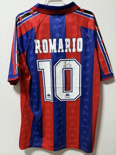Romario autógrafo camiseta - autógrafo, fc