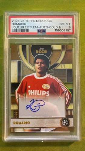 Romario psv topps deco - deco, 1/1